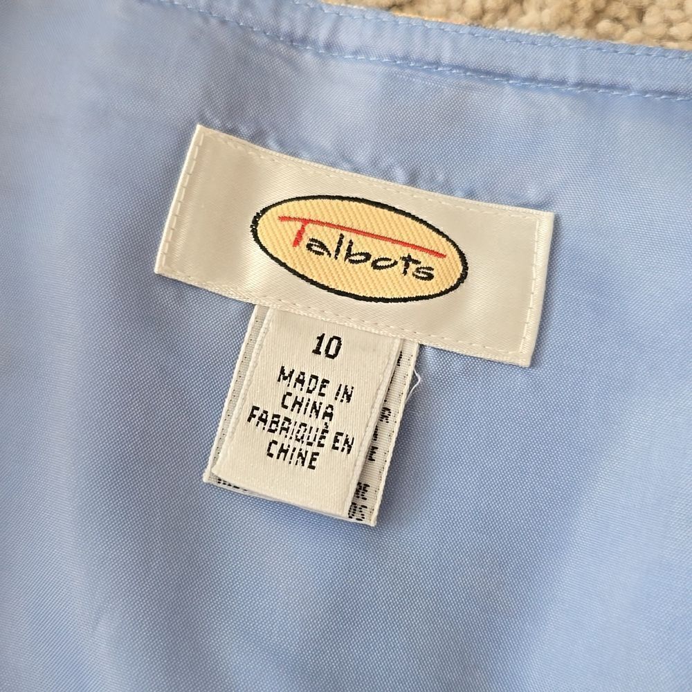 Talbots  | Linen Floral Skirt - Picture 4 of 7